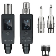 VK-38 UHF Wireless Converter XLR Transmitter and Receiver for Dynamic Microphone Guitar Transmission