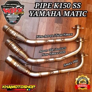 WRX PIPE K150 SS AEROX / NMAX