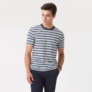LTD เสื้อยืดแขนสั้น ผู้ชาย สีกรมท่า | T-shirt | 00972