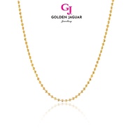 GJ Jewellery Emas Korea Emas Bangkok Fashion 50cm 2.5 Bebola Necklace   24K Gold Plated