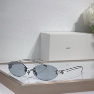 1: 1 Scale 丨 GM Home Fashion Oval Frameless Sunglasses Little Red Book Influencer Sunglasses Hot Gir