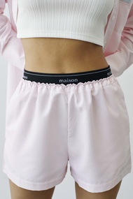 maison KEEPS | Refine Shorts | กางเกงขาสั้นขอบ