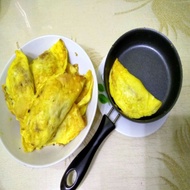 12cm leather egg dumpling frying pan Non-stick pan Mini pan egg frying pan CNY common for induction 