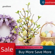 [Gooditem] Size: The size of the Easter painted egg tree is 455cm/18 inches It can decorate any plac