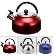 STOVE KETTLE Electric Stove Gas Kettle Hob Camping Boat Whistling Kettle Colors Cerek Air Berwarna C
