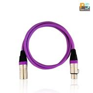 XLR Balance ผู้-เมีย ยาว 3m5m10m15m สาย สัญญาณ SOMMER ขนาด 2 x 0.22 mm2  หัว-ท้าย XLR-LIDGE (1เส้น) 