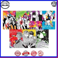 Manga Given (9 book series) by Natsuki Kizu