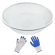 Stainless Steel Soil Compost Sieve for Capturing Soil Rocks & Sawdust Gardening Sand Compost Sieve S