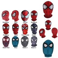 Morales Miles Spiderman Elastic Mask Headcover Costume For Cosplay Enthusiasts Adult
