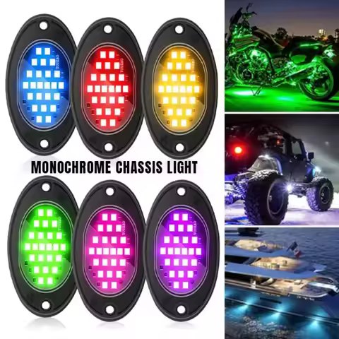 Motorcycle Chassis LED Decorative light Tire decorative light ambient light motorbike ATV SUV LED At