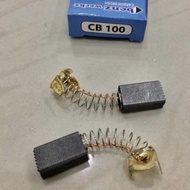 MESIN Kool cb100 Carbon brush cb 100 charcoal Kol carbon engine cb100 cb 100