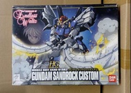 全新 BANDAI Wing Gundam Gundam-W Endless Waltz HG 1/144 Sandrock Custom model kit 模型1盒