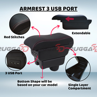 Car Armrest Console box USB Port Armrest Console box Axia old Bezza Viva Myvi old Myvi new Persona n