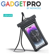 USAMS US-YD011 Waterproof Phone Pouch Universal 7-Inch Waterproof Case Dry Bag IPX8 Underwater Phone