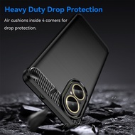 Carbon Fiber Realme C71 Casing Soft TPU Realme C75 C73 GT7 GT 6T C67 C65 C63 C55 C53 Shockproof Phon