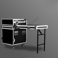 New three-door power amplifier aviation cabinet mixer outdoor audio aviation box aluminum alloy audi