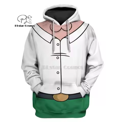 PLstar Cosmos Guy Peter Griffin Costume 3d hoodies/Sweatshirt Winter autumn funny Christmas Hallowee