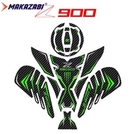 Decals For Kawasaki Z900 Z 900 Motorcycles 3D Sticker Carbon Fiber Fuel Tank Pad Protector Case Fish
