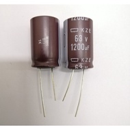 Nipponchemi-Con, 1200uF 63V 105°C, Radial Capacitor, 18mm x 31.5mm
