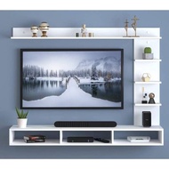 Minimalist TV shelf set. for 34-43 inch TV. Wall TV shelf. RTV02