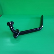 คอท่อ spark135 ท่อหน้า spark135 เหล็กหนาสีดำ ccp