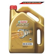 Castrol Edge 0W-40 Engine Oil 4L A3/B4