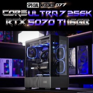 Special Custom 077(1) / คอมประกอบ CPU CORE ULTRA 7 265K / RTX 5080 X3 OC 16GB GDDR7