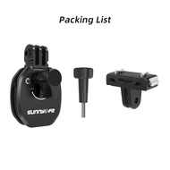 GoPro13 Motorcycle Windshield Mount Clamp Aluminum Clip For GoPro Hero 12 Insta360 Ace Pro 2 X4 For