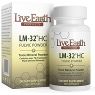 LM-32 HC - Pure Fulvic Acid Capsules - HPTA Test Method Certified Natural Fulvic Acid YBKE