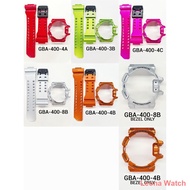 jam tangan Aksesori ✜▲CASIO G-SHOCK BAND AND BEZEL GA400 GBA400 100% ORIGINAL