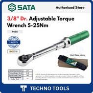 SATA 96212 3/8"  Dr. Adjustable Torque Wrench 5-25Nm - SATA TORQUE WRENCH