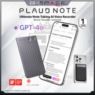 PLAUD NOTE AI Voice Recorder with Magnetic Case (Black) | Transcribe & Summarize AI Technology