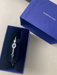 順豐包郵 Swarovski 施華洛世奇 惡魔之眼玫瑰金手鐲