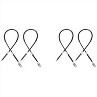 (LJ9V) 4x Golf Cart Accessories Brake Cable for ClubCar DS(2000-Up) Driver and Passenger Side 102022