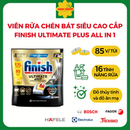 [Hoả tốc]Viên rửa chén bát Finish All in 1 94v chanh/ Ultimate 70v plus/ Ultimate 50v chanh/ Quantum