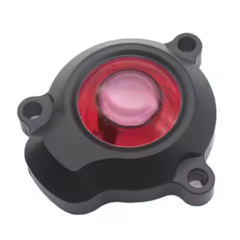 Aluminum Engines Oil Filter Cover for YAMAHA LC135 FZ150 Transparent