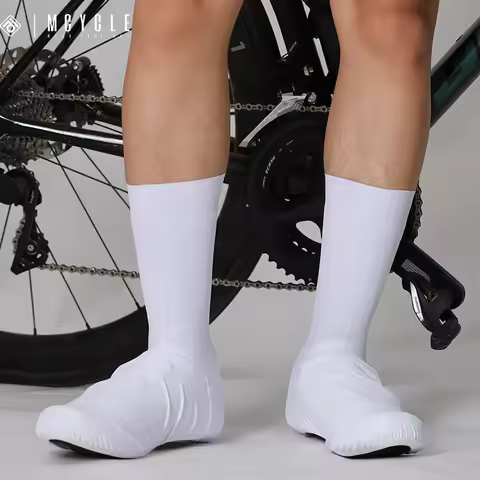 Mcycle No Logo Cycling Overshoes Breathable Cycling Shoes Covers Road Bike Shoes Cover PU Neoprene W