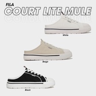 Fila Collection ฟีล่า รองเท้าผ้าใบเปิดส้น รองเท้าแฟชั่น UX Court Lite Mule 1TM01782F-100 / 1TM01782F