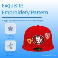 【COD】49ERS Rainbow Heart Closed cap For Men Fashion backward cap Baseball Cap High Quality MOWX