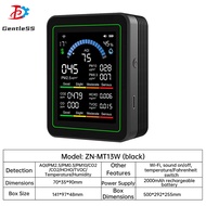 Tuya WiFi 10-in-1 Carbon Dioxide Monitor PM0.3 PM1.0 PM2.5 PM10 Formaldehyde Detector Temperature Hu