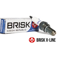 Brisk Racing Spark Plug X Line Y15ZR Y16ZR R15 LC135 NVX155 NMAX ADV VARIO RSX150 RS150 NINJA 250 R2