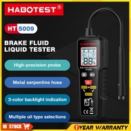 HABOTEST HT5009 Brake Fluid Liquid Tester Moisture Detection Multiple Oil Type Selections 3-color Ba