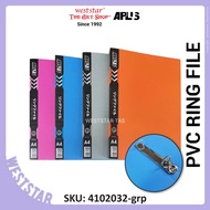 [Weststar TAS] A4 PVC Ring File, 2 Ring Binder (RF-3302)
