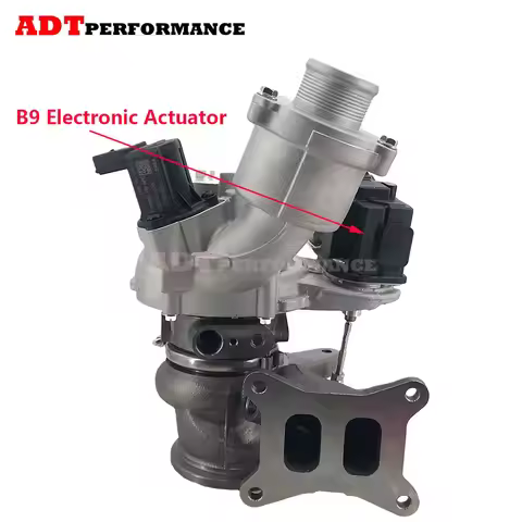JHJ RHF5 IS38 06K145702H Turbocharger with B9 Turbo Electronic Actuator for Audi A3 S1 S3 2.0t 2.0L 
