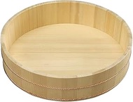 Yamashita Kogei 522469 Sushi Tool, Natural, Approx. φ20.5 x H5.7 inches (52 x 14.4 cm), Made in Japa