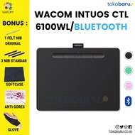 Wacom CTL-6100WL Medium Bluetooth BLACK Softcase, Antibacterials&glove