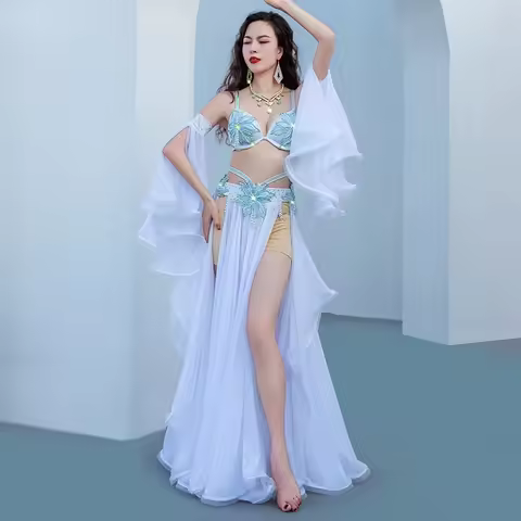 Customized Clearance Cheap Belly Dance Costumes Eastern Dance Clothes Individual Group Performance D