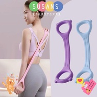 SUSANS Yoga Tensioner, Silicone Rope Multi-functional 8-Line Puller, Portable Elastic Band 8-Figure 