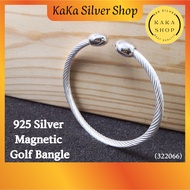 Original 925 Silver Golf Bangle (322066) | Gelang Tangan Bangle Perak 925 | Ready Stock