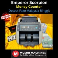 Money Counter. Cash Money Counting Machine. Design for Malaysia Ringgit, MYR, THB, SGD. High Accurac